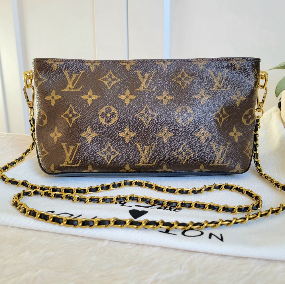 Louis Vuitton Chain Crossbody Shoulder Bag Trotteur Monogram - Picture 4 of 16